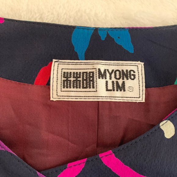 Myong Lim Multi Colored Asymmetrical Blazer Size XL to 1X*** - Picture 12 of 16